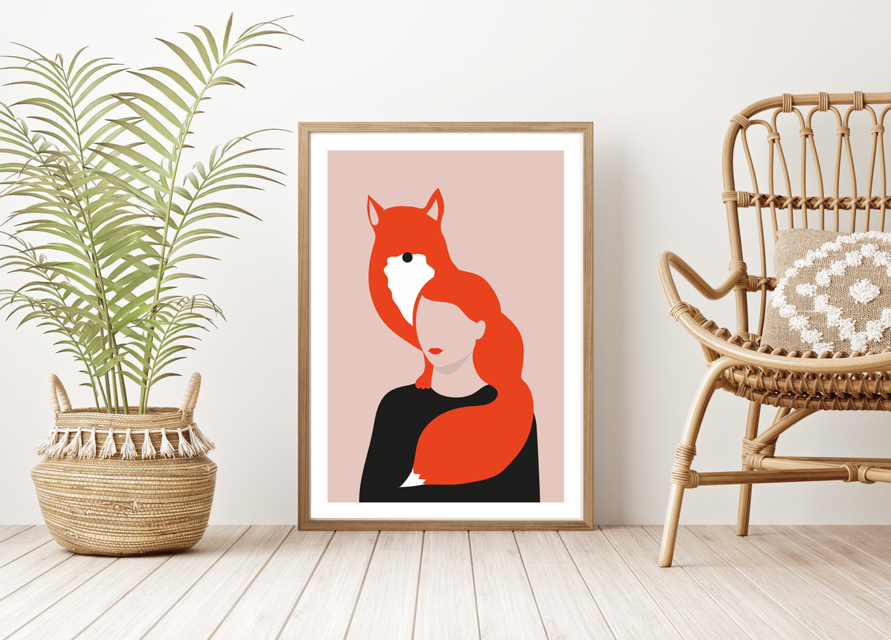 Foxy lady - Conceptual illustration ©Annalisa Grassano